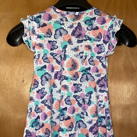 Girls Peanut & Ollie Butterfly Dress - Picture 6 of 7